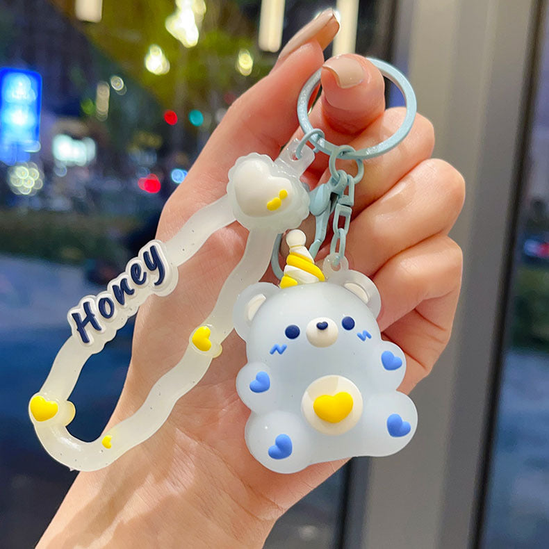 Wholesale Cute love bear key chain