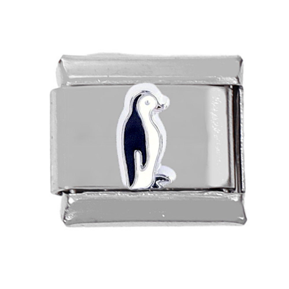 Wholesale 5pcs Italian Charm Bracelet Charm Module Stainless Steel Animal Bracelet 9mm DIY Pattern Free Stitching Detachable Composable Bracelet ACC-BT-DaLiang014