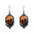 Wholesale Halloween Dark Series Oval Pendant Earrings