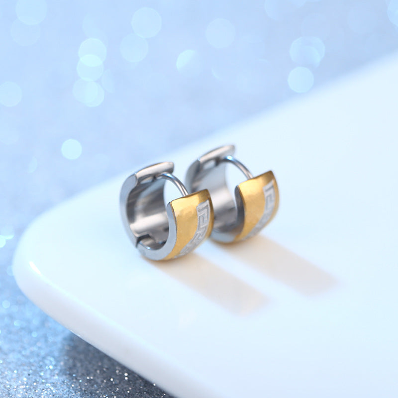 Wholesale Stainless Steel Earrings Spherical Earrings ACC-ES-Shil001