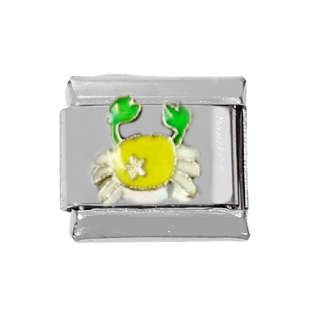 Wholesale 5pcs Italian Charm Bracelet Charm Module Stainless Steel Love Bracelet 9mm DIY Pattern Free Stitching Detachable Composable Bracelet ACC-BT-DaLiang019