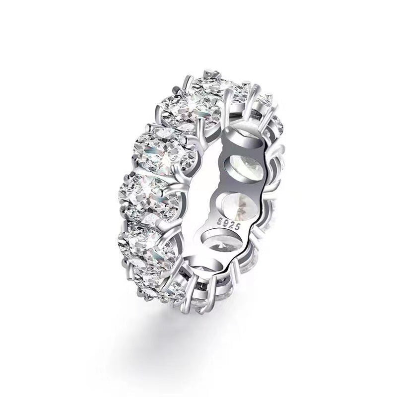 Wholesale Light Luxury Rhinestone Index Finger Ring