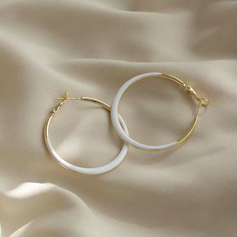 Wholesale s925 silver needle long square tassel earrings