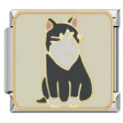 Wholesale Italian Charm Bracelet 9mm DIY Splicing Removable Color Cat Stainless Steel Composable Bracelet