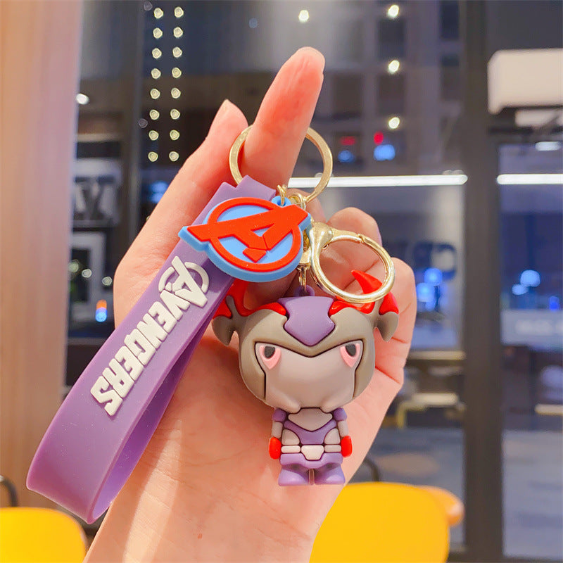 Wholesale Cartoon Anime Silicone Keychains ACC-KC-Kelan016