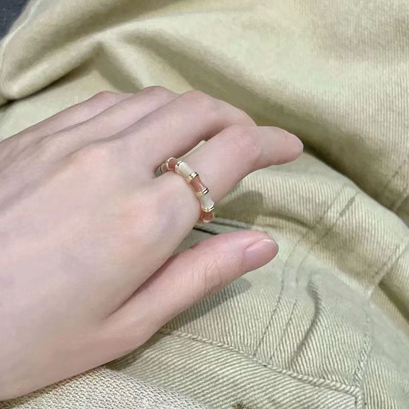 Wholesale Dopamine  Decorative Enamel Rainbow  Ring