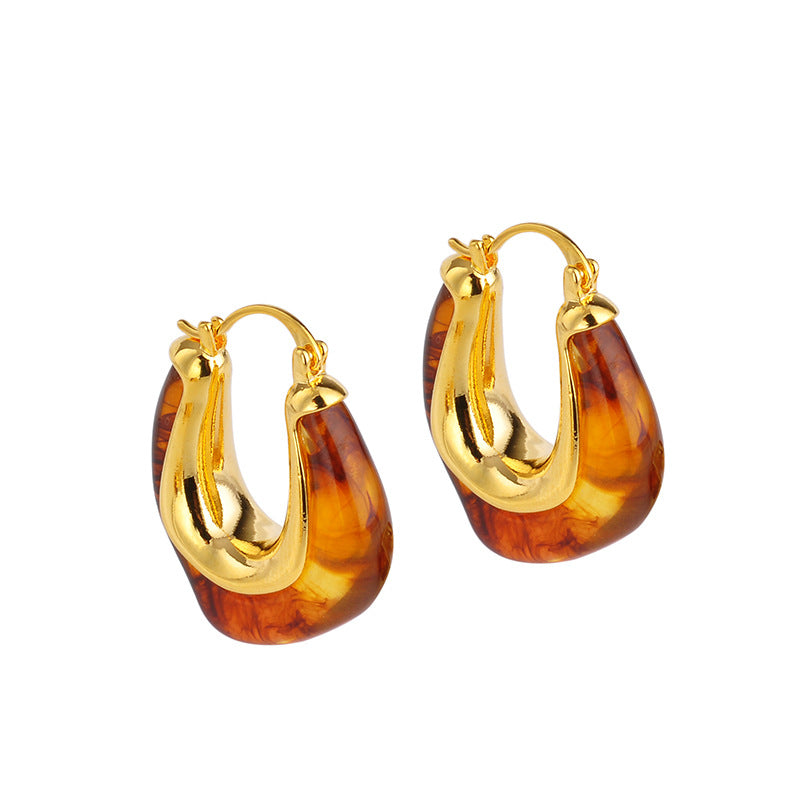 Wholesale  amber earrings popular earrings