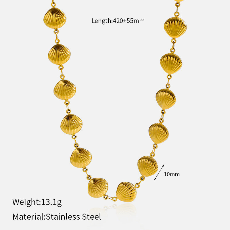 Wholesale Stainless Steel Marine Series High-End Necklace