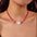 Wholesale Beach Shell Necklace Shell Double Layer Overlapping Necklace Clavicle Chain