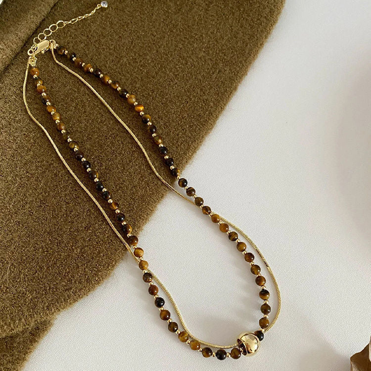 Wholesale Alloy Vintage Sunflower Necklace