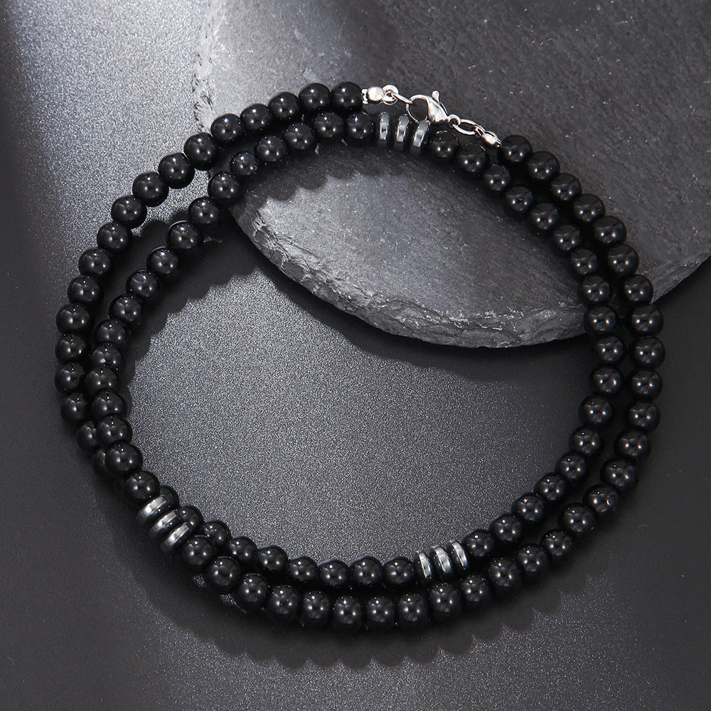 Wholesale Summer Beach Bohemian Wood Chip nut Shell Necklace