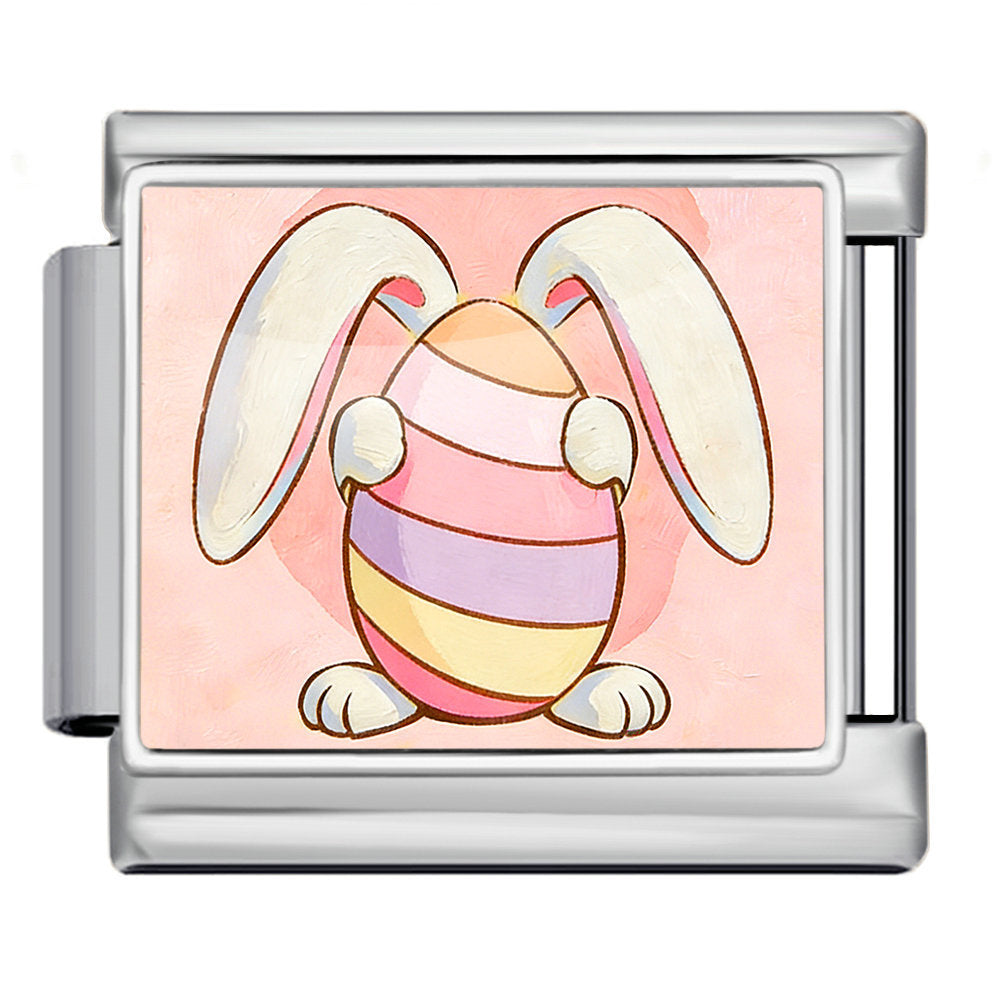 Wholesale Easter Egg Design Stainless Steel Bracelet,  Fashion Accessory for Boutique Resale