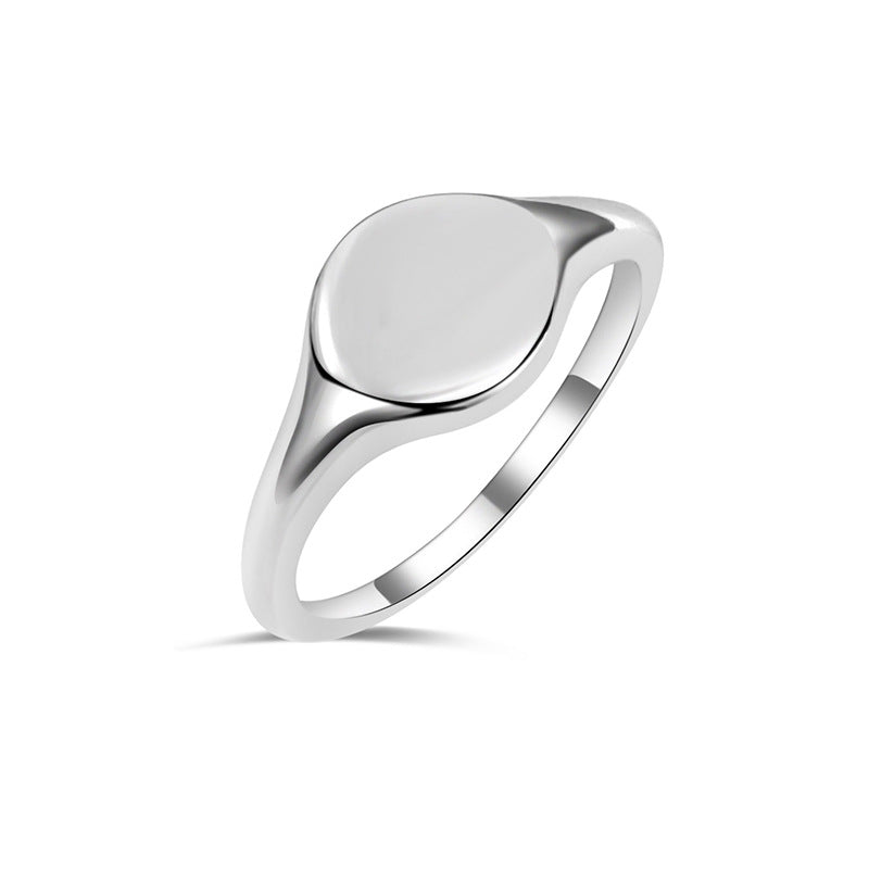 Wholesale  titanium steel casting ring does not fade couple pair ring