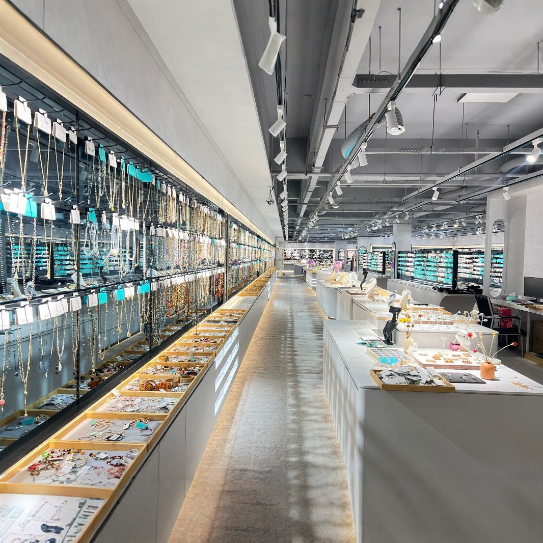 Wholesale  Irregular Lava Irregular  Plated Drop Earrings