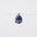 Wholesale DIY accessories stainless steel pear-shaped teardrop zircon pendants
