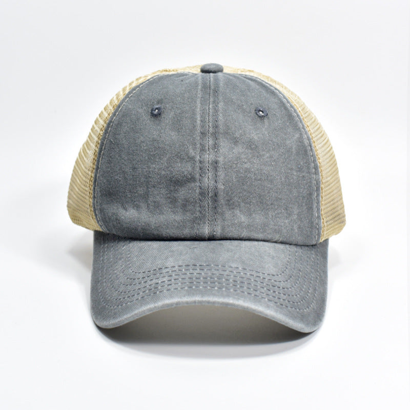 Wholesale Mesh Hat Cap Cotton Plain Baseball Cap ACC-HT-XinMao003