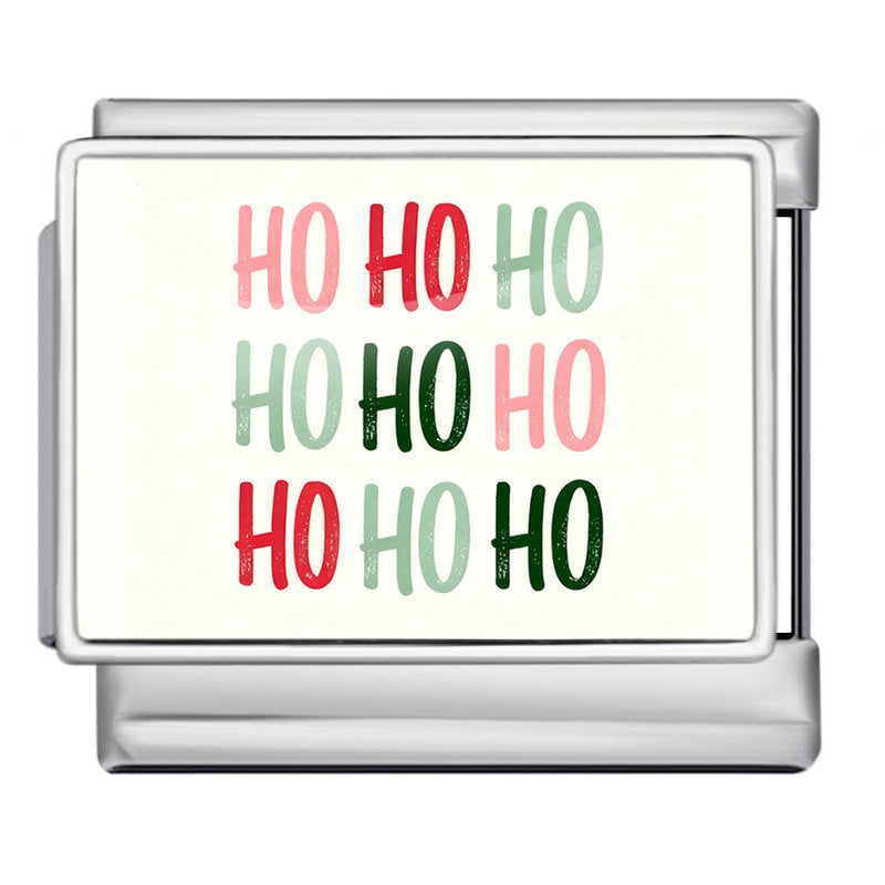 Wholesale  Italian Charm Bracelet 9mm DIY Christmas Series Picture Creative Stainless Steel Composable Bracelet