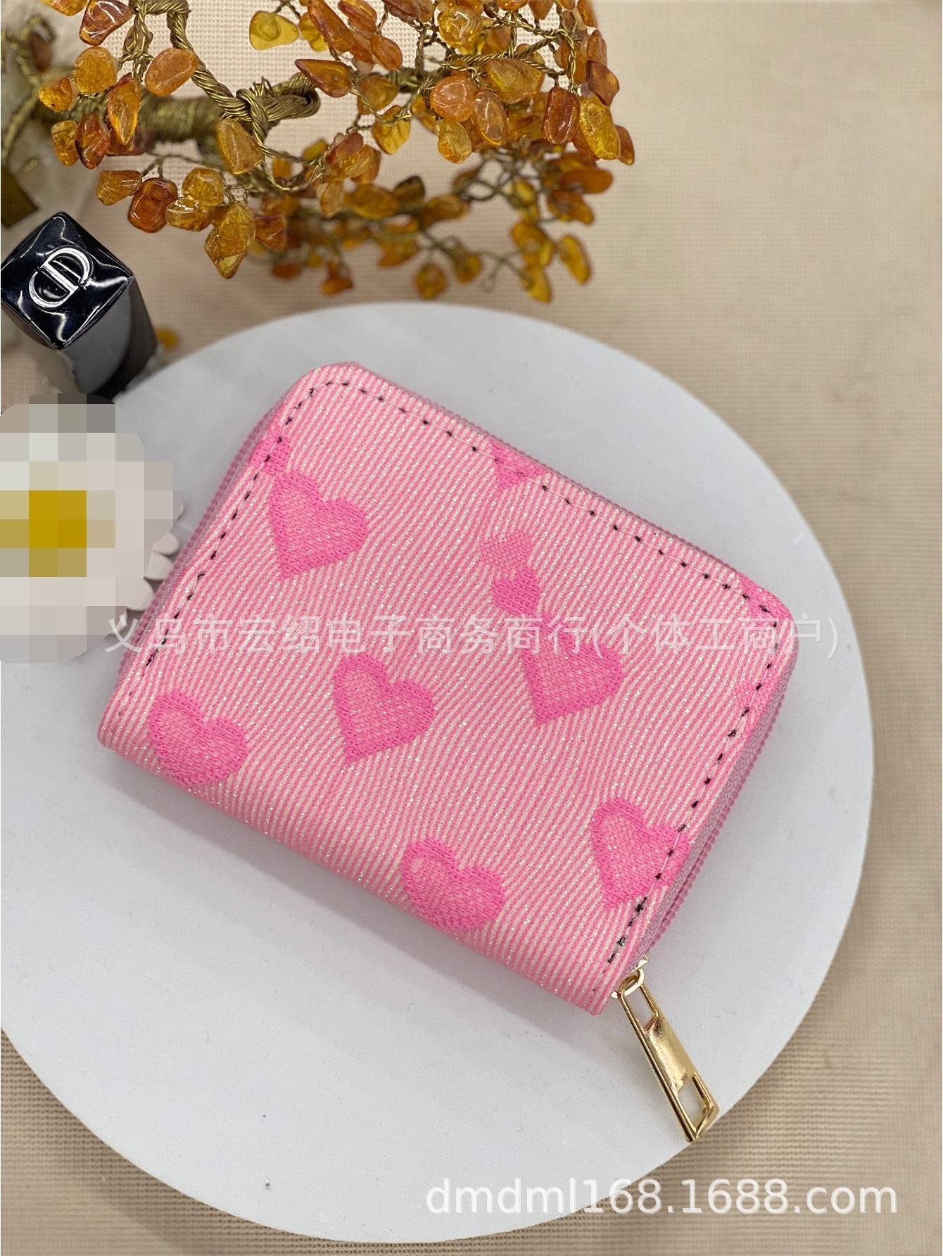 Wholesale  love pink small wallet