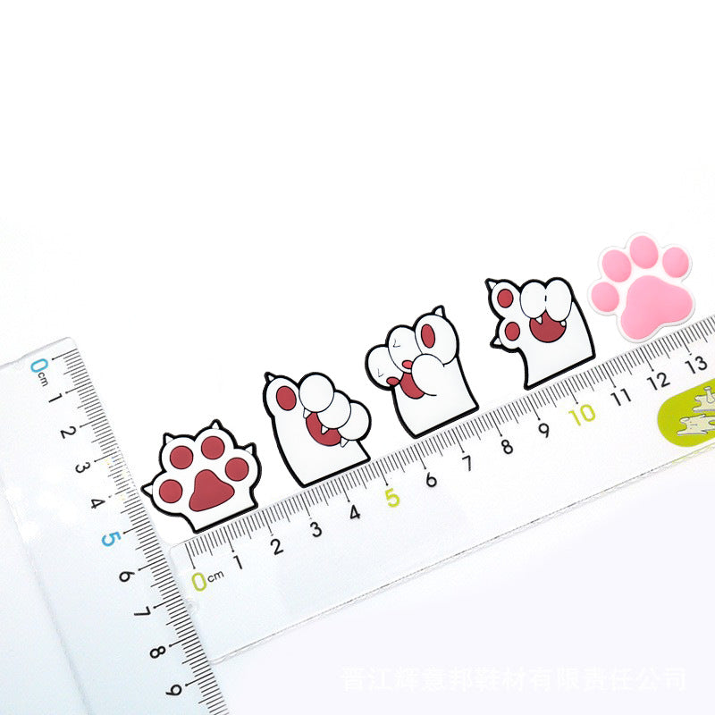 Wholesale 100pcs Random Cat Claw Shoes Accessories Shoes Charms