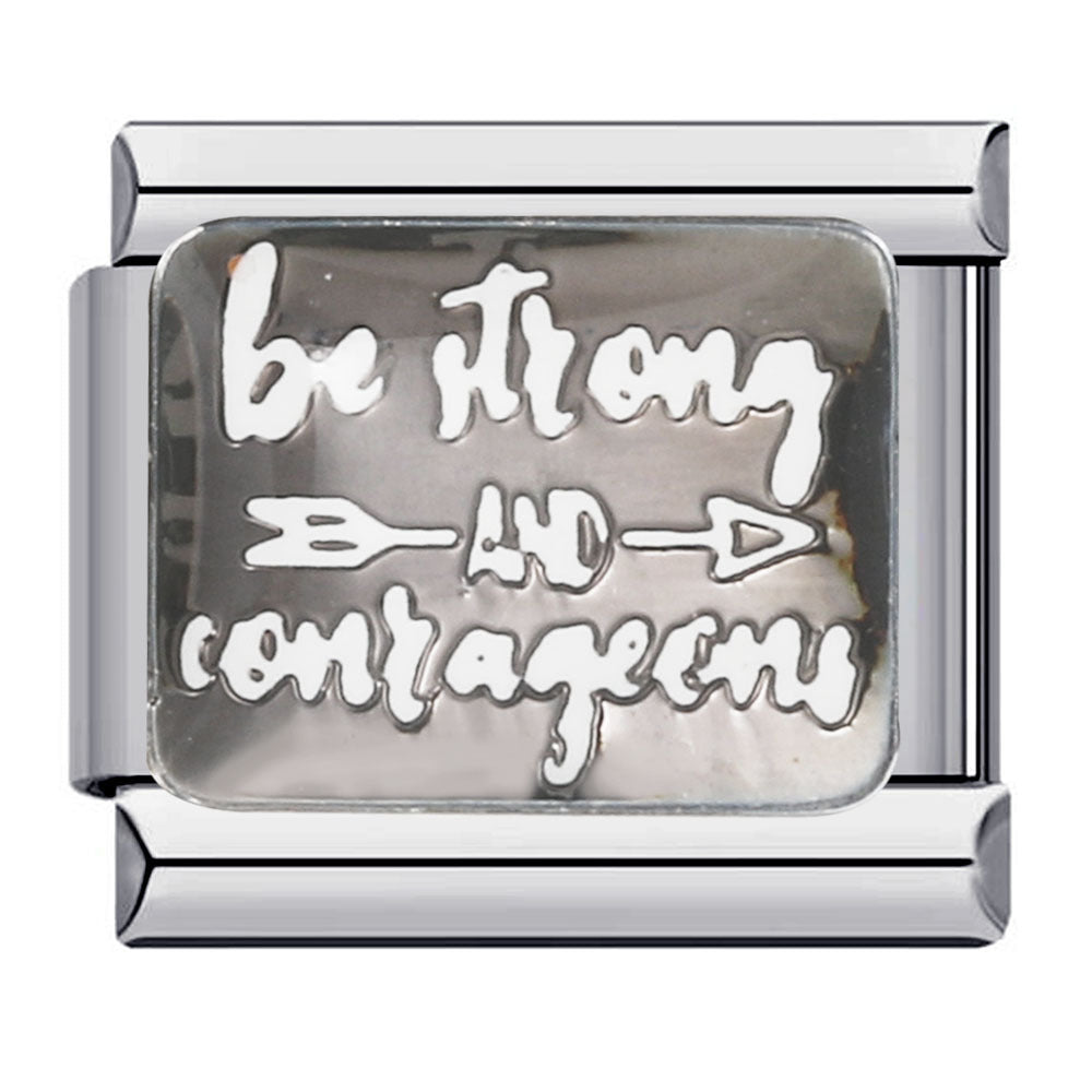 Wholesale   Module Bracelet Titanium Steel Welding Oil Dropping Dark Black Pattern