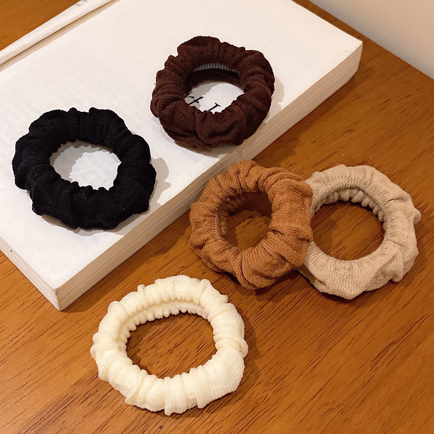 Wholesale 10pcs Thick High Elastic Towel Ring Seamless Hair Scrunchies ACC-HS-Huidi013
