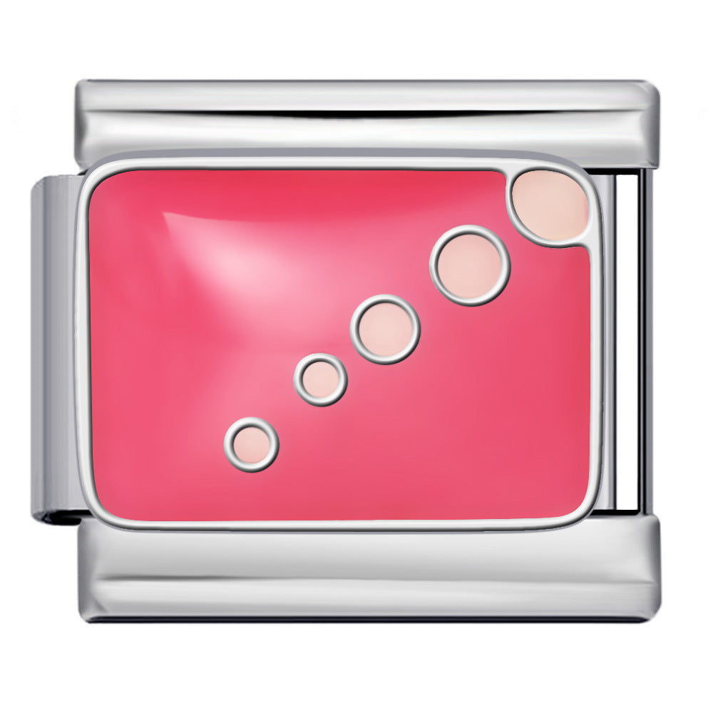 Wholesale Italian Charm Bracelet 9mm DIY Splicing Cute Creative Stainless Steel Composable Bracelet