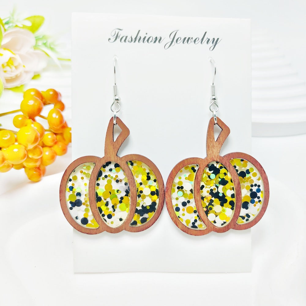Wholesale Musical Note Acrylic Drop Earrings Fashion Accessory for Women Gift