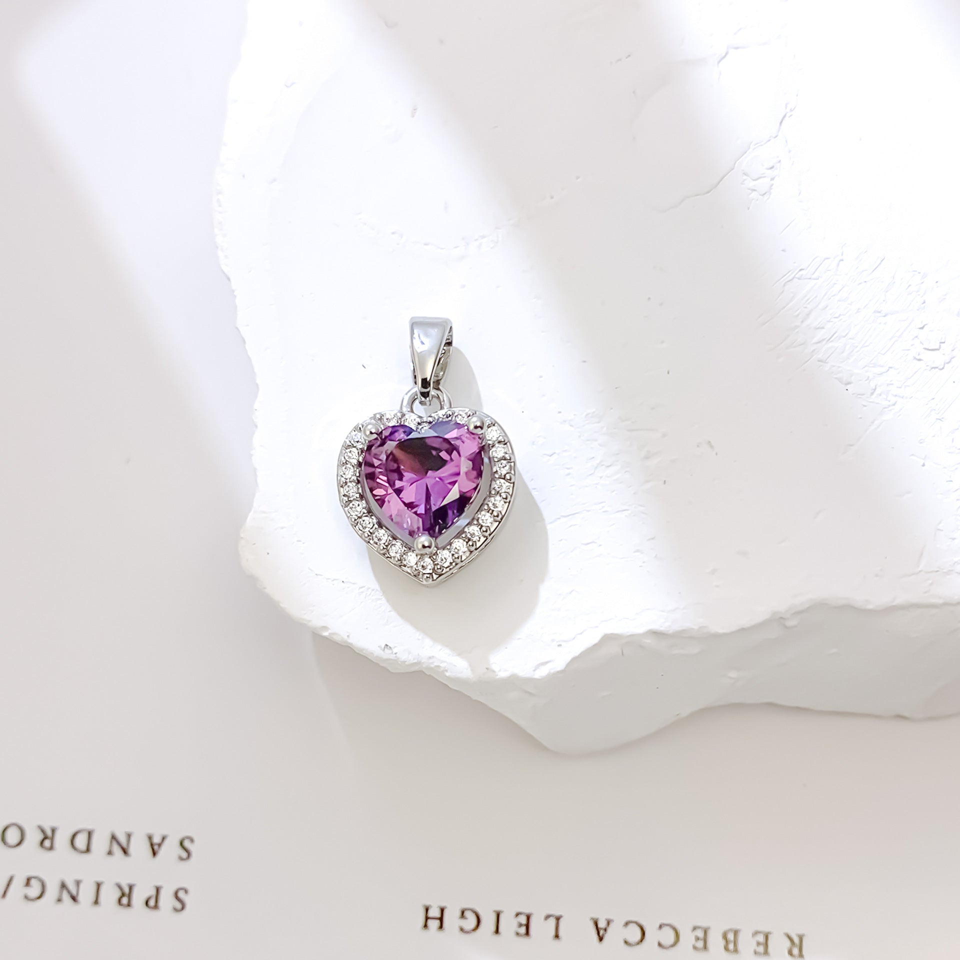 Wholesale Pendant  Colorful Love Pendant Fashion Jewelry