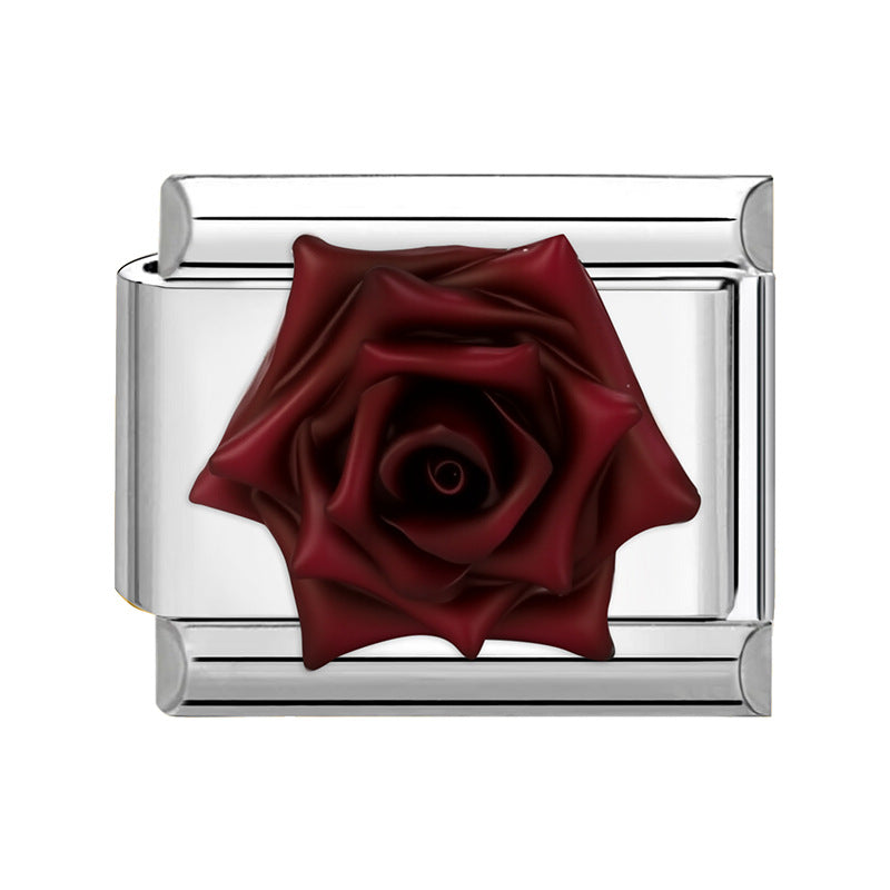 Wholesale Italian Charm Bracelet 9mm DIY Splicing Cute Creative Stainless Steel Composable Bracelet