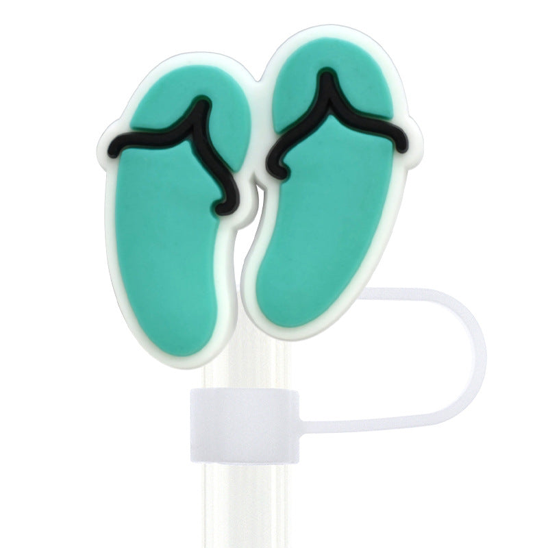 Wholesale Random 100pcs Summer Series Straw Tube Cap ACC-SCR-RYY065