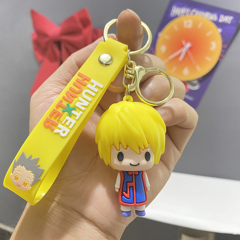 Wholesale Cartoon Three-Dimensional Doll Pendant Car Key Chain ACCVIP