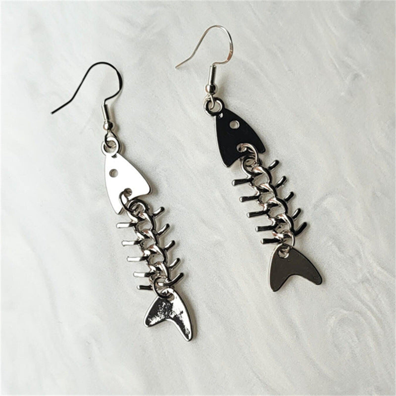 Wholesale Fish Bone Fishbone Necklace suit