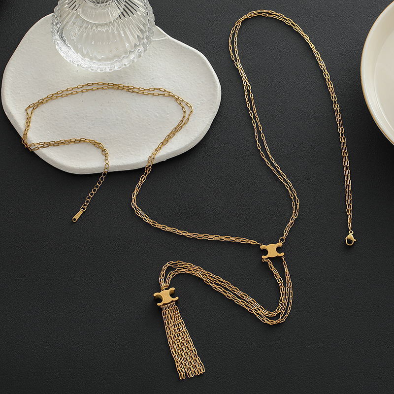 Wholesale Long Tassel Necklace ACC-NE-Liyan001