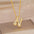 Wholesale Brass Glow Balloon Bubble Cute Chubby 26 English silver Letter Pendant Necklace