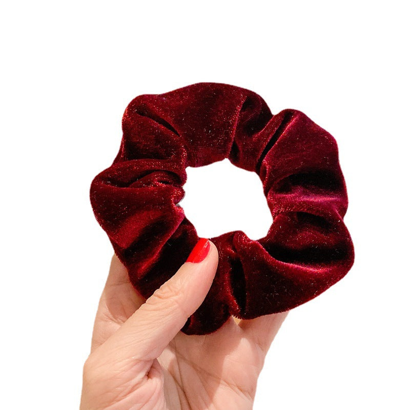 Wholesale Gold Velvet Plush Hair Band ACC-HS-Huidi025