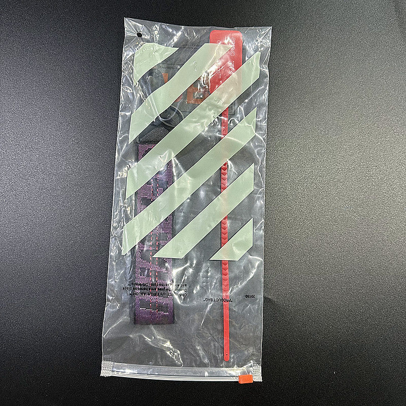 Wholesale Canvas letter lanyard keychain