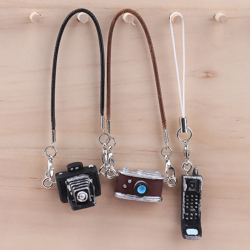 Wholesale Cute cartoon mini retro camera doll accessory