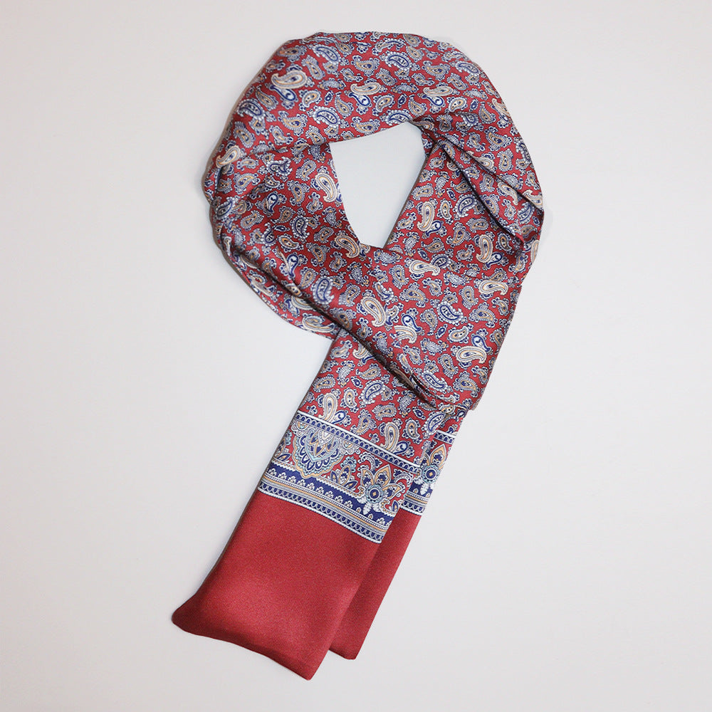 Wholesale  High-end Gift Suit Shirt Silk Scarf