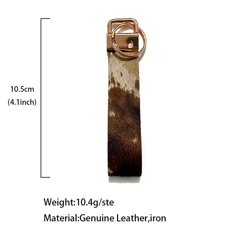 Wholesale Retro Leather Keychain Bohemian Style Car Key Accessory Gift