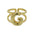 Wholesale  26 A-Z English Letter Open Luxury Women's Rings