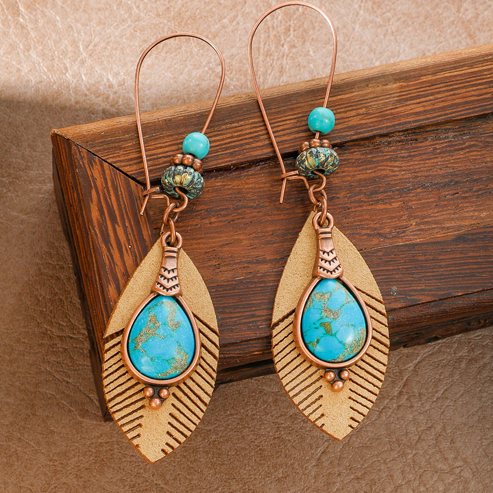 Wholesale Zinc Alloy Maillard Style Earrings Set