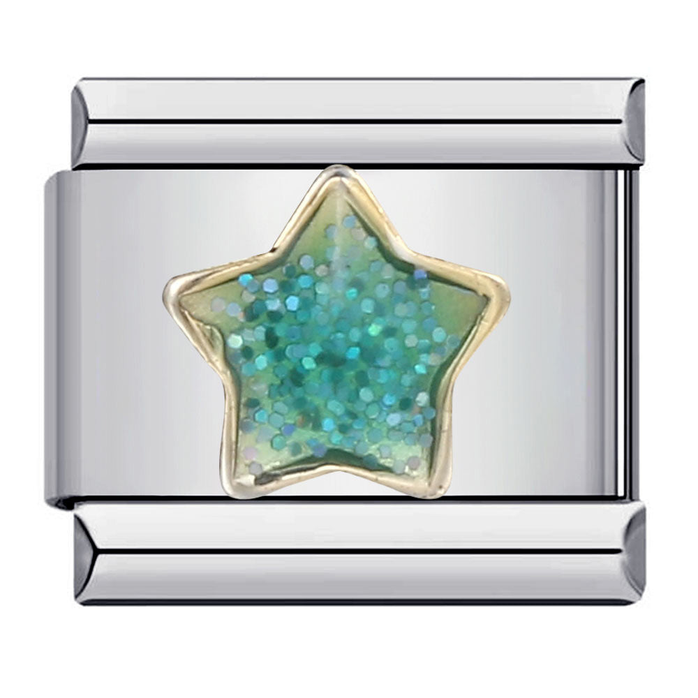 Wholesale Italian Charm Bracelet 9mm DIY Splicing Removable Gold Plated Oil Drop Cartoon Stainless Steel Composable Bracelet