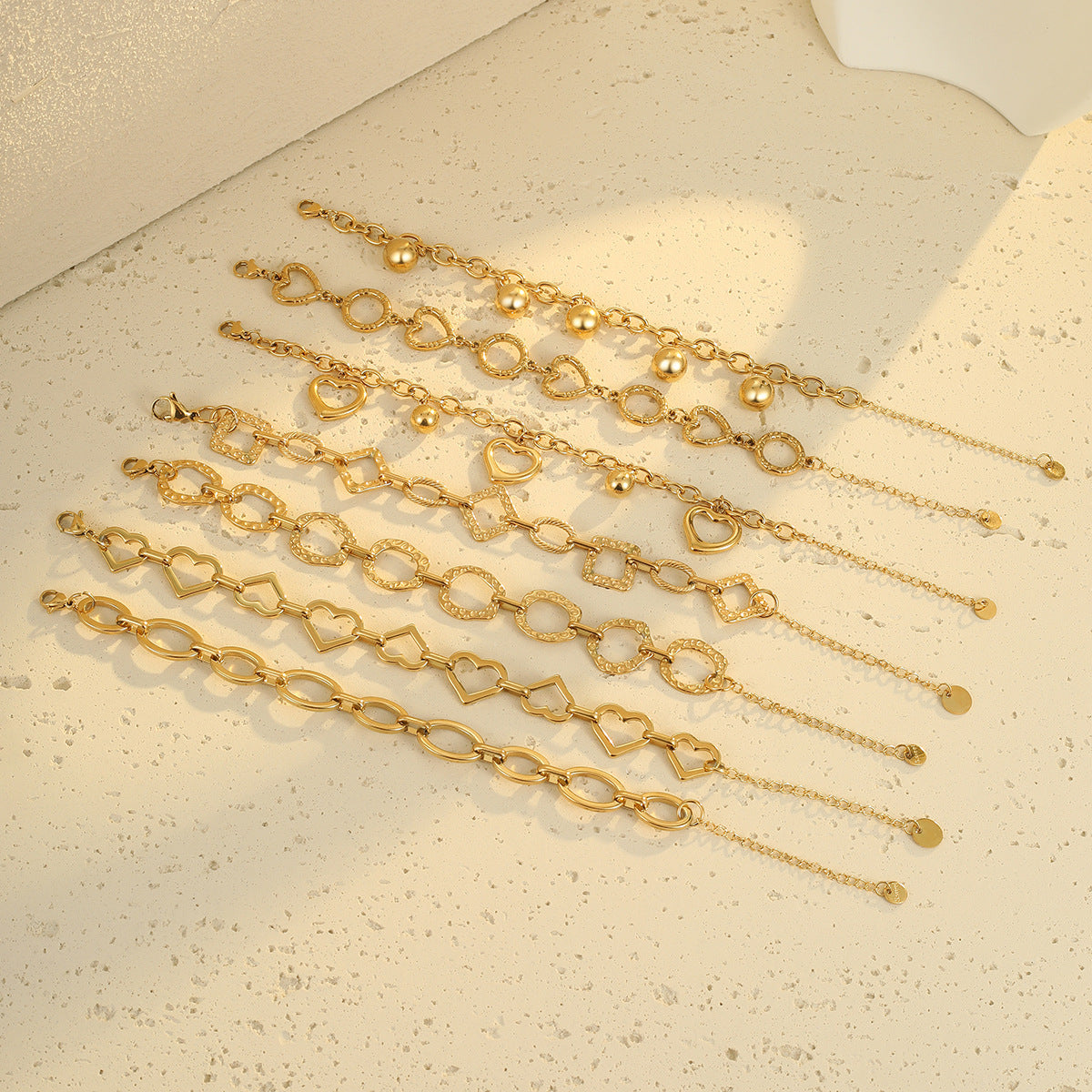 Wholesale  luxury stainless steel tassel bracelet