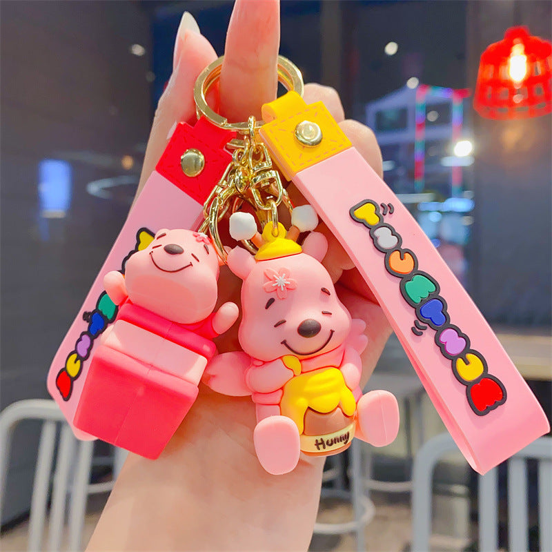 Wholesale Cartoon Cute Silicone Keychains ACC-KC-Kelan015