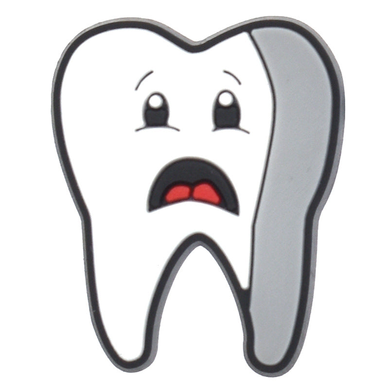Wholesale Random 100pcs Teeth Series Shoes Accessories Shoes Charms