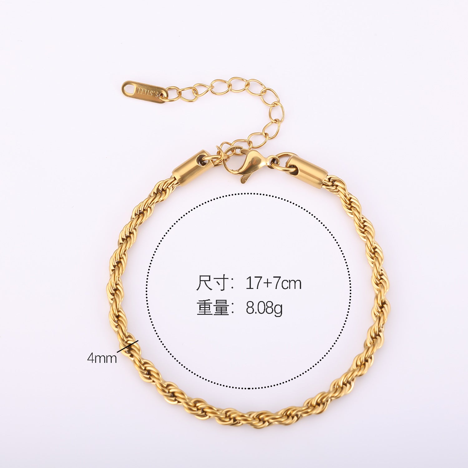 Wholesale Light Luxury Stainless Steel Cuban Chain