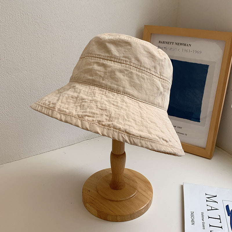Wholesale Thin Large Brim Foldable Sun Hat Bucket Hat