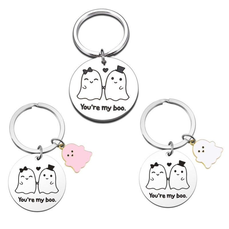 Wholesale  Ghost Couple Keychain Fashion Accessory Gift