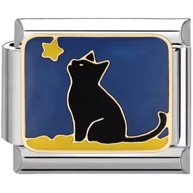 Wholesale Italian Charm Bracelet 9mm DIY Splicing Removable Color Cat Stainless Steel Composable Bracelet