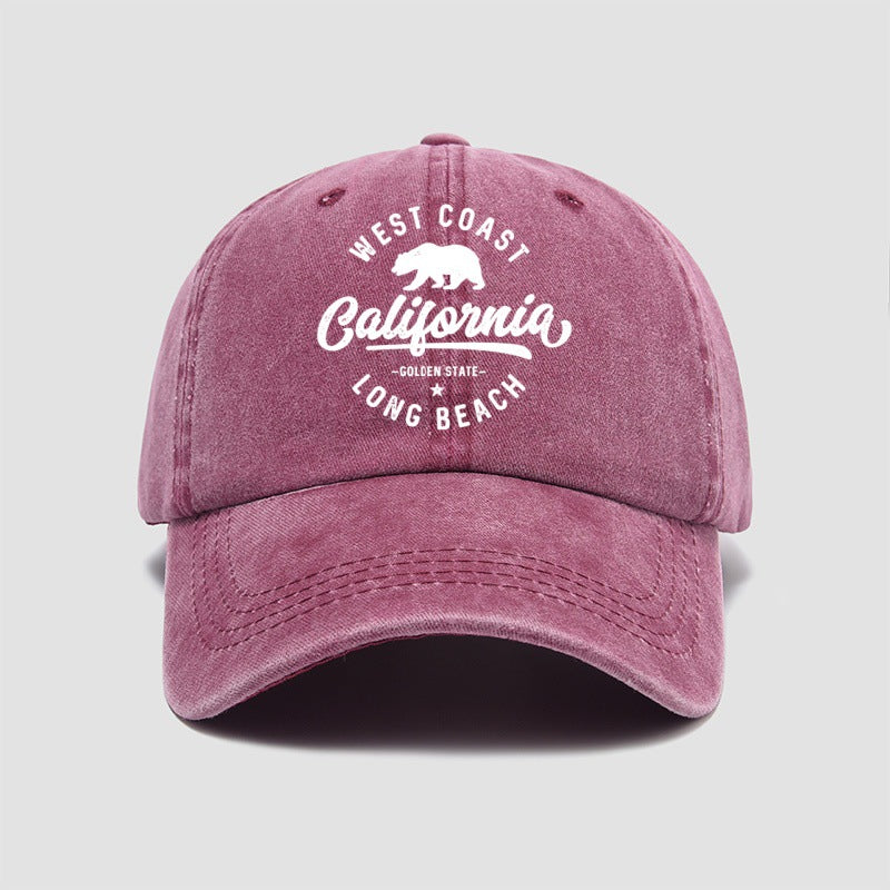 Wholesale Letter printed baseball cap